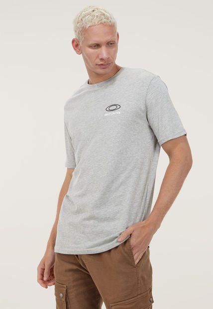 Camiseta Gris-Negro-Blanco Oakley Future Coalition