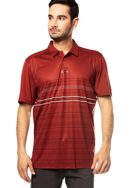 Camiseta Polo Roja Oakley High Crest Polo - Compra Ahora | Dafiti Colombia