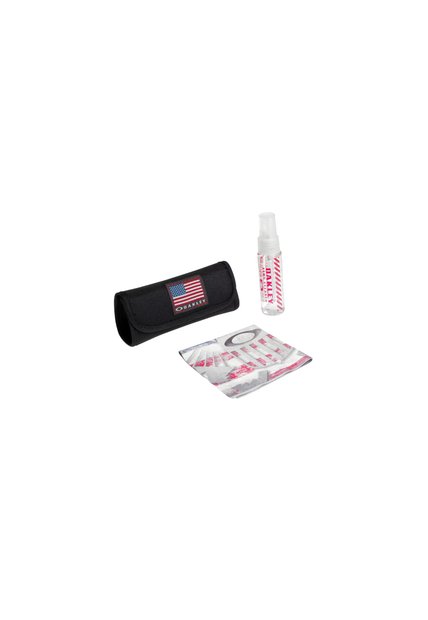 Kit De Limpieza Oakley AOO0001CK Hombre Y Mujer Negro USA Flag