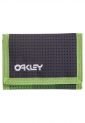 Billetera Oakley Gris-Verde Neón de Oakley