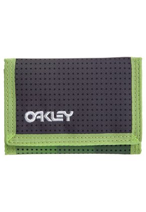 Billetera Oakley Gris-Verde Neón