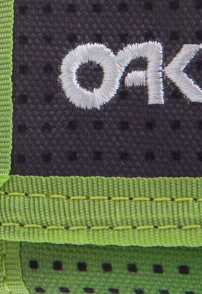 Billetera Oakley Gris-Verde Neón
