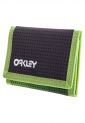 Billetera Oakley Gris-Verde Neón de Oakley