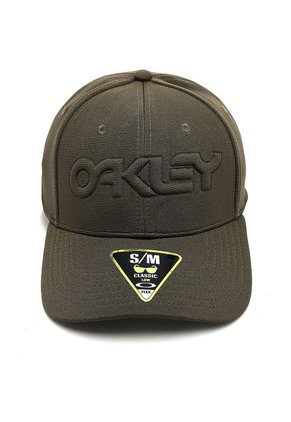 Gorra Verde Oakley 6 Panel stretch hat embossed