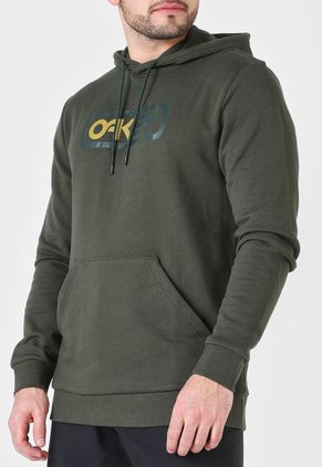 Hoodie Verde-Beige Oakley Locked In B1B