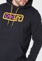 Hoodie Negro-Mostaza-Violeta Oakley Locked In B1B de Oakley