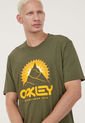 Camiseta Café-Mostaza Oakley Mountains Out B1B de Oakley