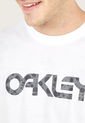 Camiseta Blanco-Gris-Negro Oakley Maven Mark Tee de Oakley
