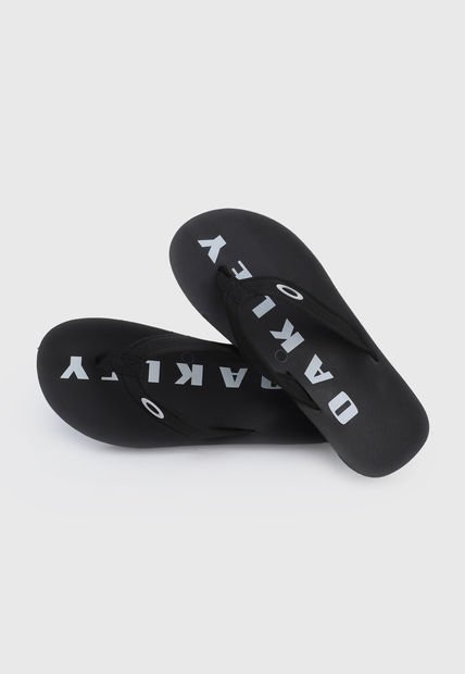 Playera Negro-Blanco Oakley Zeal