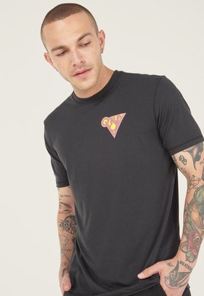 Camiseta Negro-Violeta-Amarillo Oakley Tamarindo