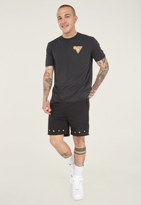 Camiseta Negro-Violeta-Amarillo Oakley Tamarindo