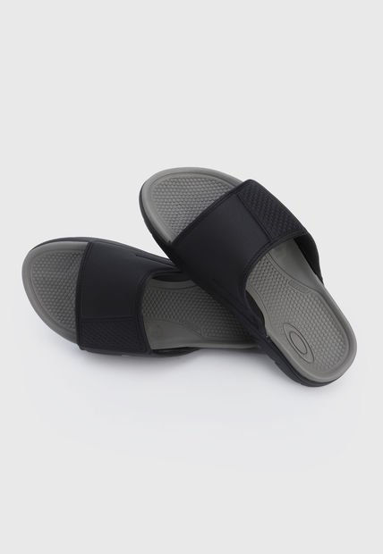 Playera Negro-Gris Oakley Break