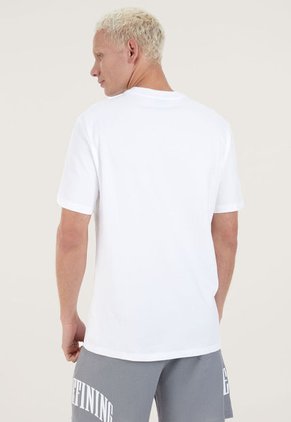 Camiseta Blanco-Negro-Rojo Oakley Tiki