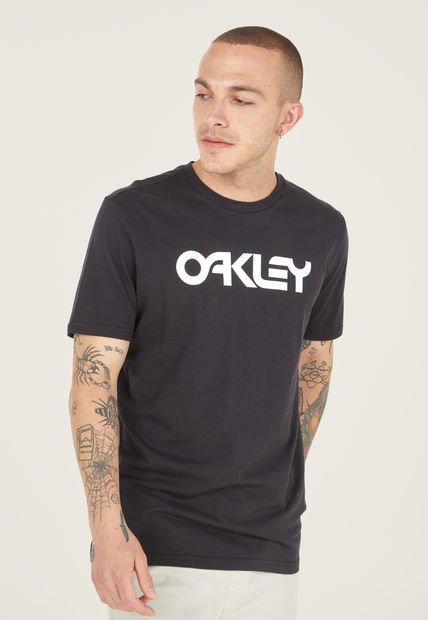 Camiseta Negro-Blanco Oakley Mark II Tee 2.0