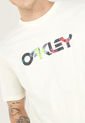Camiseta Marfil-Multicolor Oakley Floral Splah B1B de Oakley