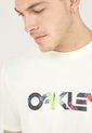 Camiseta Marfil-Multicolor Oakley Floral Splah B1B de Oakley