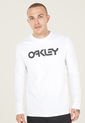 Camiseta Manga Larga Blanco-Negro Oakley Mark II 2.0 de Oakley