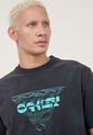 Camiseta Negro-Turquesa Oakley Tiki de Oakley