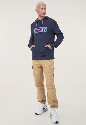 Hoodie Navy-Lila-Magenta Oakley Locked In B1B