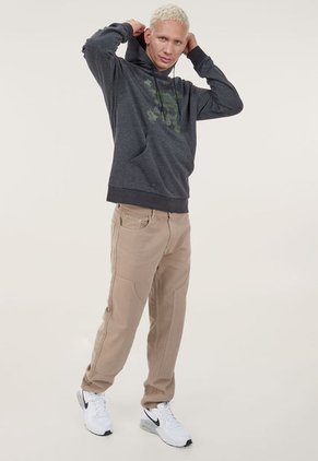 Hoodie Negro-Verde-Oliva Oakley Camo Skull Pullover