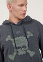 Hoodie Negro-Verde-Oliva Oakley Camo Skull Pullover de Oakley