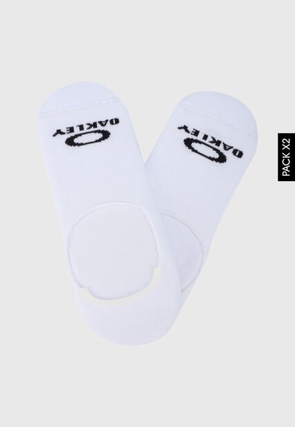 Medias X2 Oakley Invisible Blanco