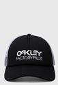 Gorra Negro-Gris-Blanco Oakley Factory Pilot Trucker Hat de Oakley