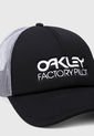 Gorra Negro-Gris-Blanco Oakley Factory Pilot Trucker Hat de Oakley