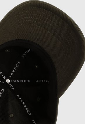 Gorra Verde-Negro Oakley Scatter Skull