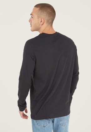 Camiseta Manga Larga Negro-Blanco Oakley Mark II 2.0