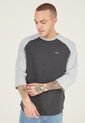 Camiseta Negro-Gris Oakley Relax Raglan ¾ de Oakley