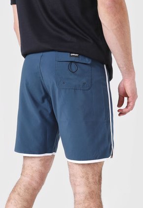 Pantaloneta Azul-Blanco Oakley