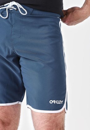 Pantaloneta Azul-Blanco Oakley