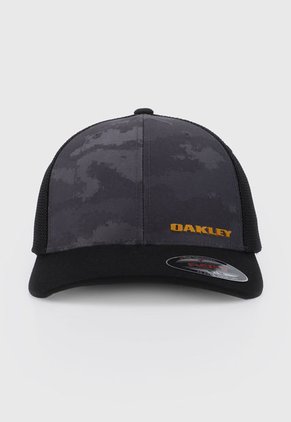 Gorra Negro-Gris-Mostaza Oakley Trucker