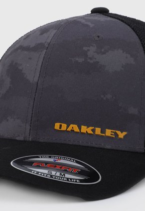 Gorra Negro-Gris-Mostaza Oakley Trucker