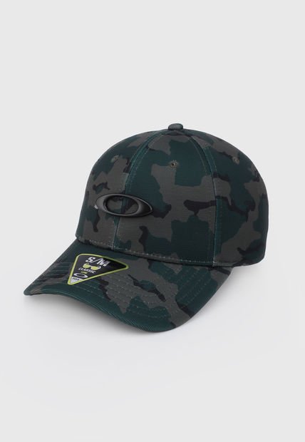 Gorra Verde-Gris-Negro Oakley Tincan Remix