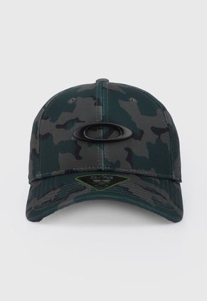 Gorra Verde-Gris-Negro Oakley Tincan Remix