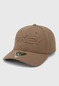 Gorra Caqui-Negro Oakley 6 Panel Stretch Hat Embossed de Oakley