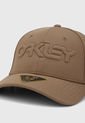 Gorra Caqui-Negro Oakley 6 Panel Stretch Hat Embossed de Oakley