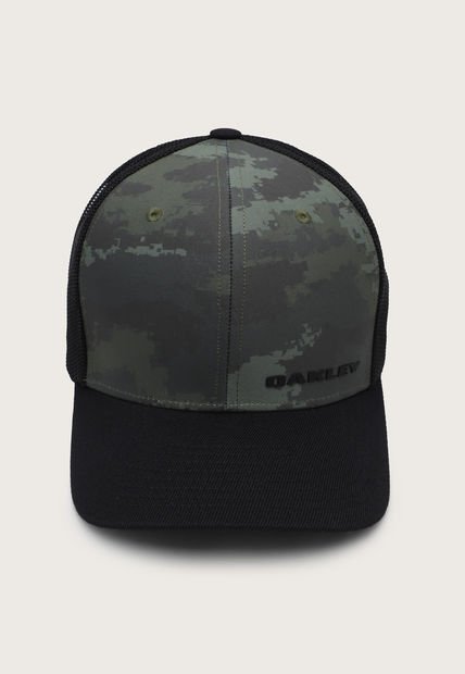 Gorra Verde-Negro Oakley Trucker Cap 2