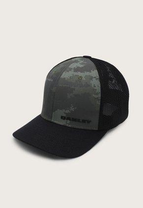 Gorra Verde-Negro Oakley Trucker Cap 2