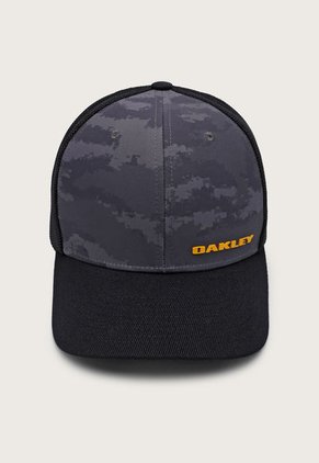 Gorra Gris-Negro-Amarillo Oakley Trucker Cap 2