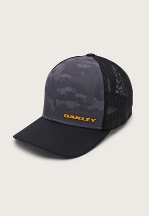 Gorra Gris-Negro-Amarillo Oakley Trucker Cap 2