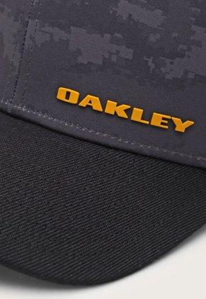Gorra Gris-Negro-Amarillo Oakley Trucker Cap 2