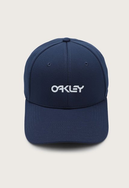 Gorra Azul-Blanco Oakley  Stretch Metallic Hat