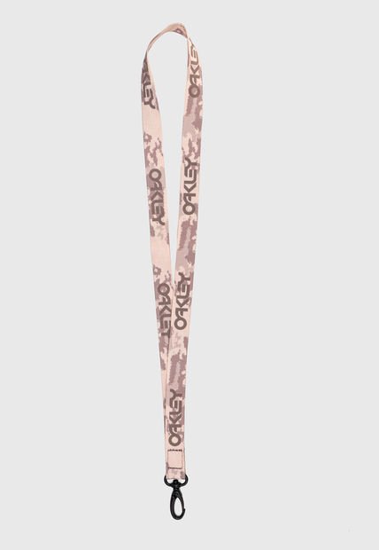 Llavero Beige-Café Oakley Lanyard