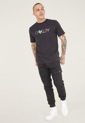 Camiseta Negro-Multicolor Oakley Floral Splah B1B