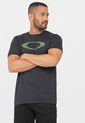 Camiseta Gris-Blanco Oakley O-Bold Ellipse de Oakley