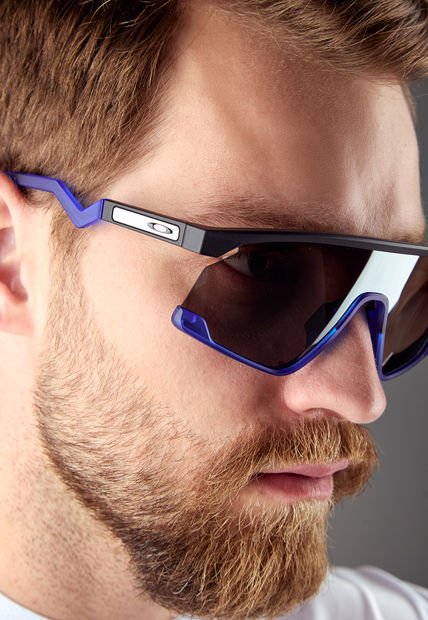 Gafas de Sol Negro-Azul Royal Oakley Bxtr
