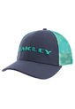 Gorra Azul Oscuro-Verde Oakley Tech Trucker Print Golf Hat de Oakley
